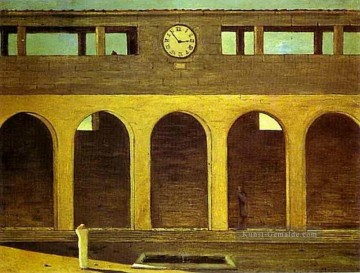  giorgio - Das Rätsel der Stunde 1911 Giorgio de Chirico Metaphysischer Surrealismus